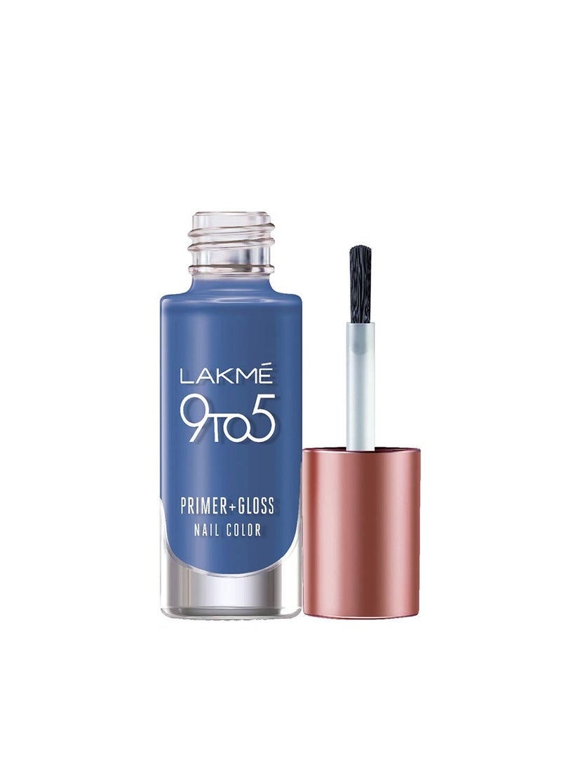 LAKME - Lakmé 9 To 5 Primer   Gloss Nail Colour and Lakmé 9 To 5 Primer   Gloss Nail Colour Combo - Image 1