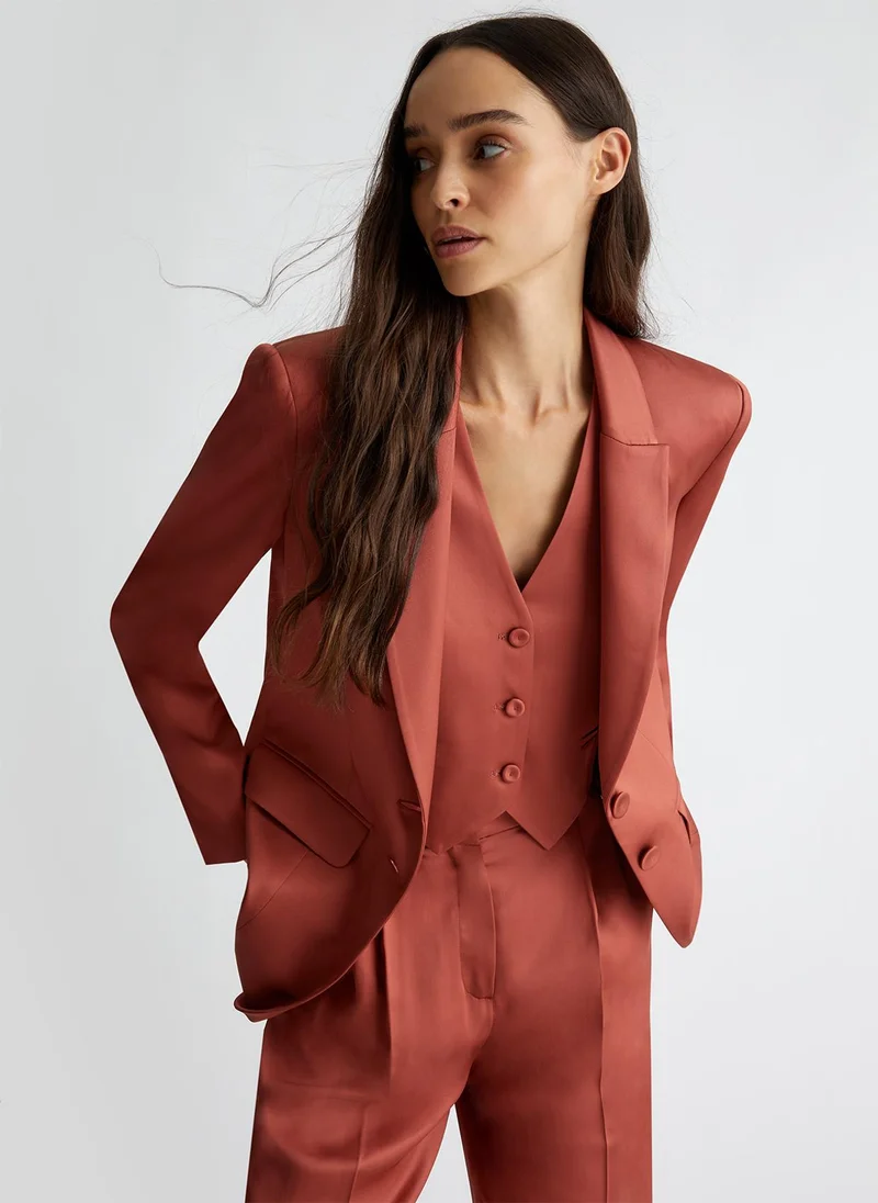 Liu Jo Satin suit blazer