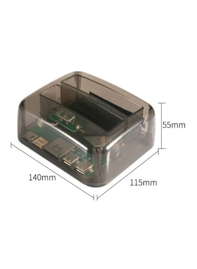 USB 3.0 HDD DOCKING IDE+SATA WITH USB HUB +CARD READER