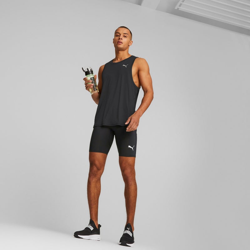 PUMA Softride Enzo Evo Mens Black Slip-On Shoes - Image 4