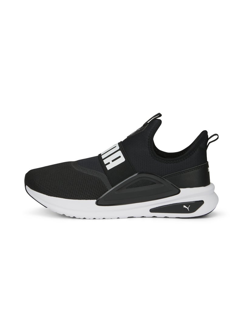 PUMA Softride Enzo Evo Mens Black Slip-On Shoes - Image 1