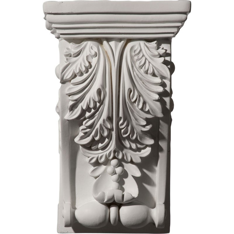 Ekena Millwork COR05X03X08ED 5 1/4-Inch W x 3 1/4-Inch D x 8 3/8-Inch H Edinburgh Corbel , White - Image 3