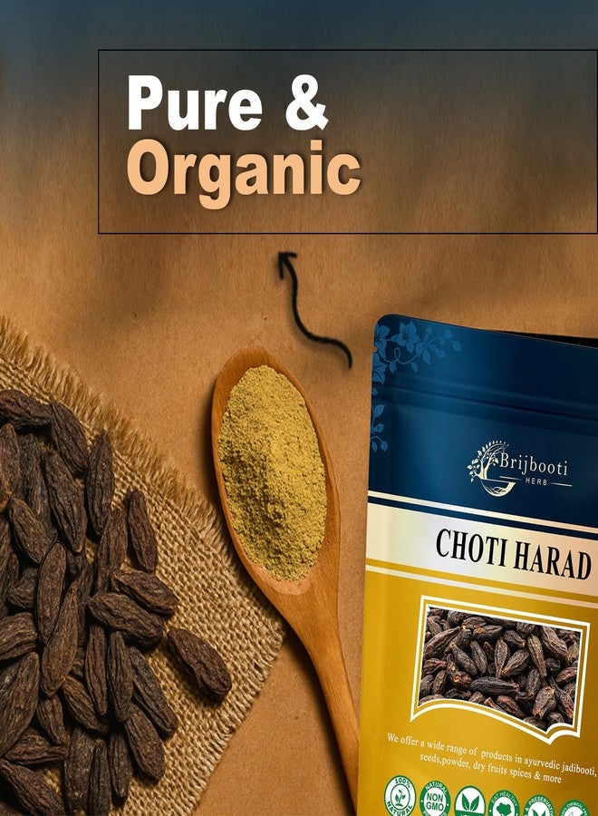 Brijbooti Harad Choti 200 Gram - Haritaki - Kadukkai - Karakkaya - Alalekayi - Kadukka - Haritaki Choti - Image 2