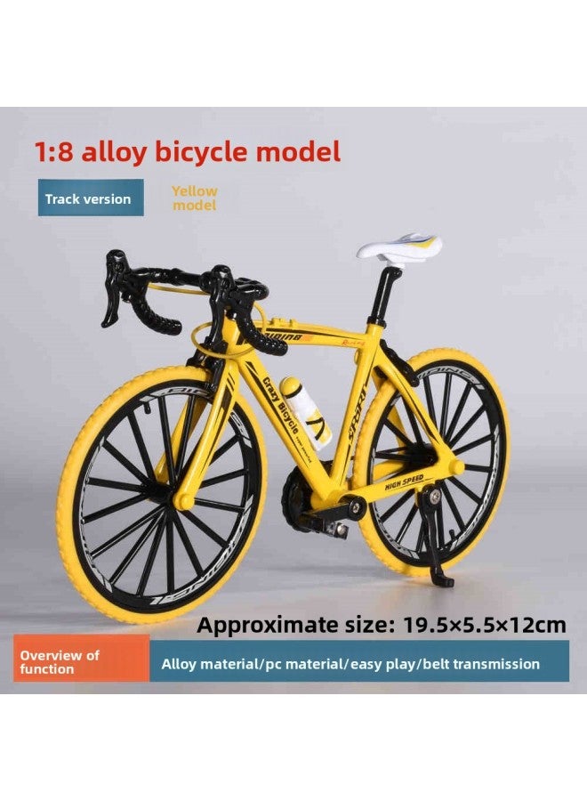 Cross-border Alloy Simulation 28 Bar Mini Road Bike Model Mountain Bike Ornaments Racing Bike Gifts 