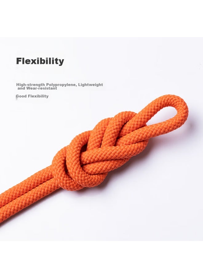 Canle Kanle Outdoor Thickened Steel Wire Clothesline, Outdoor Drying Quilt Tool, Travel Car Roof Polyester Climbing Rope, 8mm 10 Meters - Image 4