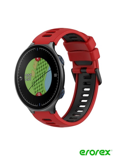 Watch Band For Garmin Approach S5 Two-Color Silicone