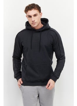 adidas Originals Men Sportswear Fit Outdoor Hoodie, Carbon Black  - Image 1
