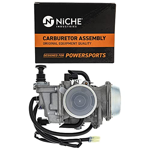 NICHE Carburetor For Honda Rancher 350 TRX350 Kawasaki Bayou 300 KLF300 16100-HN5-673 15003-1076 ATV - Image 4