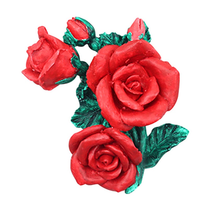 NINEXY Rose Bouquet Pod Silicone Fondant Mold Flower Cake Chocolate Candy Mold Epoxy Resin Jewelry Making Mould Soap Polymer Clay Mold Pastry Baking Tools - Image 3
