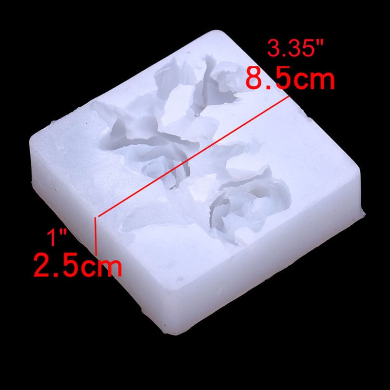 NINEXY Rose Bouquet Pod Silicone Fondant Mold Flower Cake Chocolate Candy Mold Epoxy Resin Jewelry Making Mould Soap Polymer Clay Mold Pastry Baking Tools - Image 2