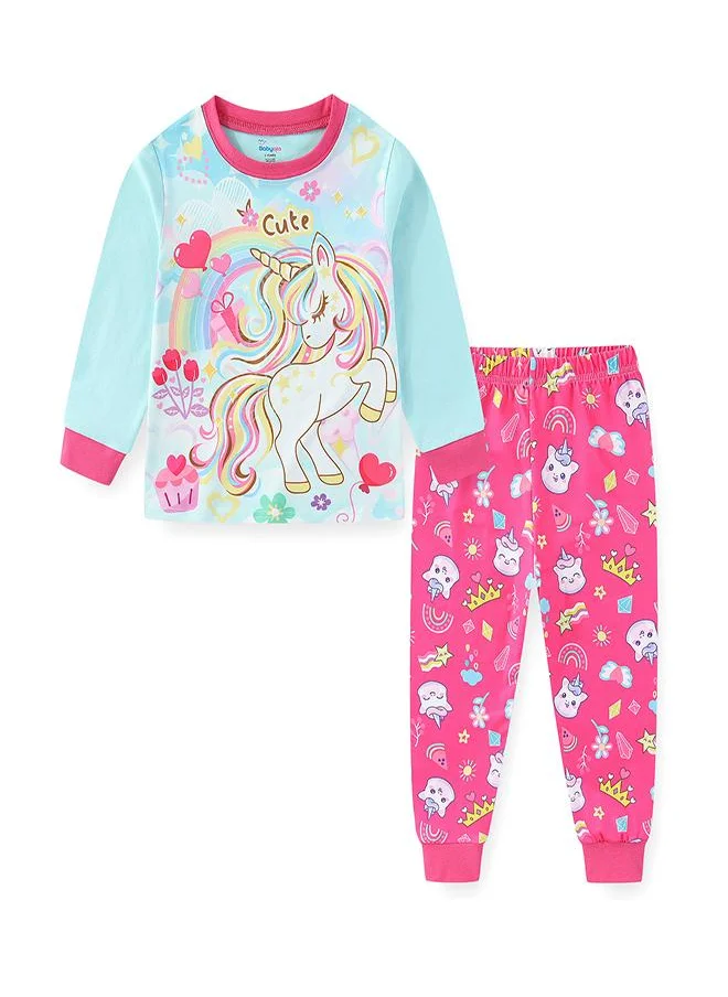 بيبي كلو Rainbow Dreams Glow-in-the-Dark PJs for Girls