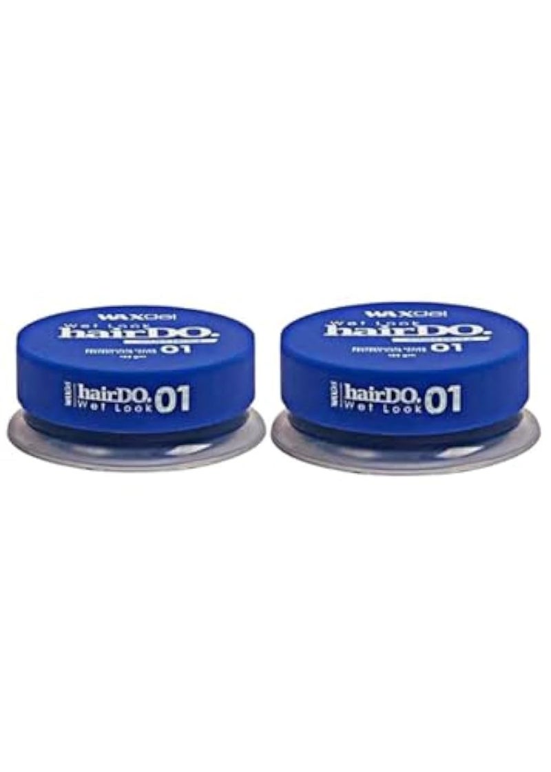 Hair Do Wax Gel Wet Look 135g (pack of 2) - Image 1