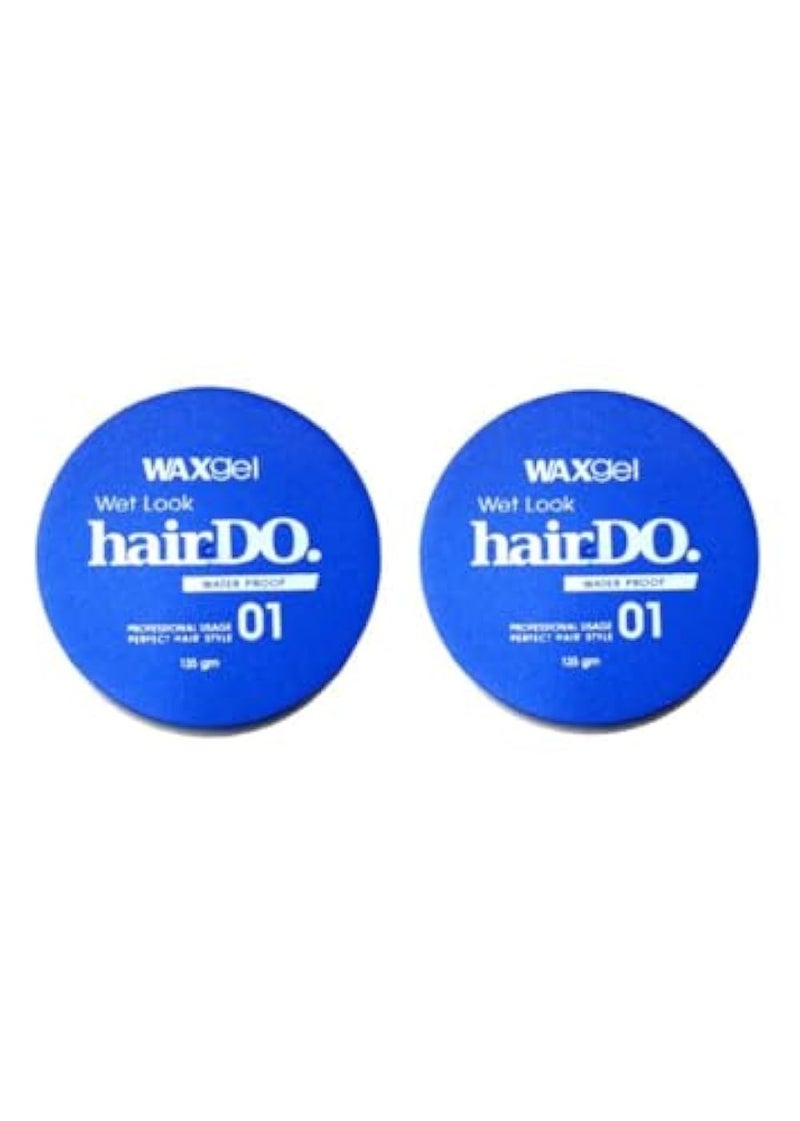 Hair Do Wax Gel Wet Look 135g (pack of 2) - Image 2