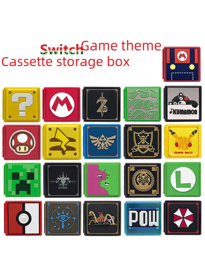 general Game Cartridge Storage Box For Nintendo Switch Accessories Digital Computer/game Console Protective Case-Product Color:Mario Mushroom Head - Image 2