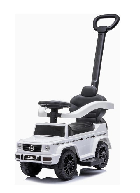 Mercedes-shaped stroller with manual drive and control knob - Stylish and durable design