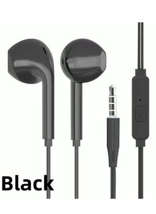 In-ear headphones 3.5mm wired headphones with microphone subwoofer black - pzsku/Z8F563706517EEF32F672Z/45/1746226849/cf03a804-5937-42bf-a103-ca120a4ea39b