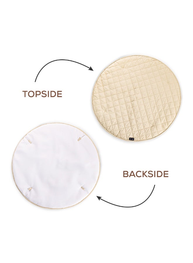 Little Story Baby Play Mat/Activity Gym - Beige - Image 4