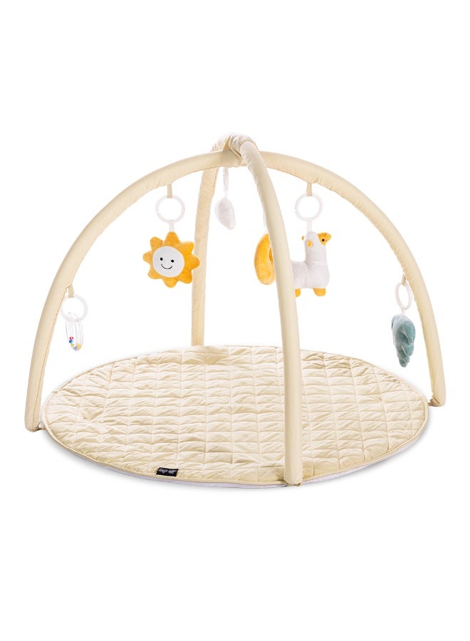 Little Story Baby Play Mat/Activity Gym - Beige - Image 1