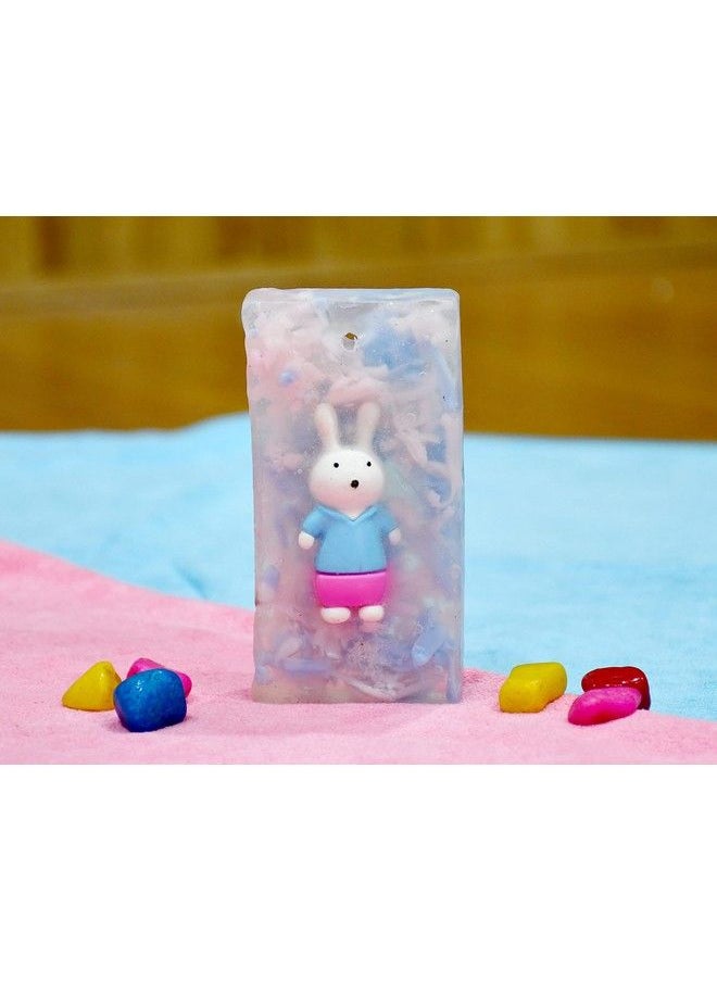 The Little Lookers Baby Soap With Rabbit Eraser ; 100% Handmade & Organic Soap For Babies Kids 120G (Rabbit Pack Of 3)  - Image 5