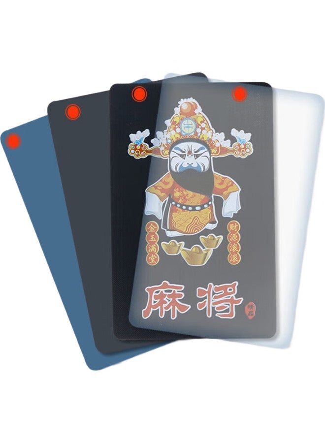 Wonderful Notes Miaoji Mahjong Playing Cards, Plastic Waterproof Mahjong Portable Travel Dormitory Small Mahjong Mj8301 - Image 2