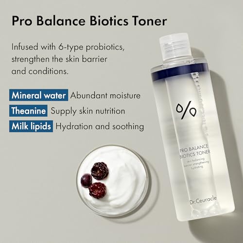 Dr. Ceuracle DrCeuracle Pro Balance Biotics Toner pH Balance Hydrating Daily Toner for Face FragranceFree Korean Skincare Facial Toner with 6Probiotics Theanine Milk Lipids 300ml 1014 fl oz - Image 3