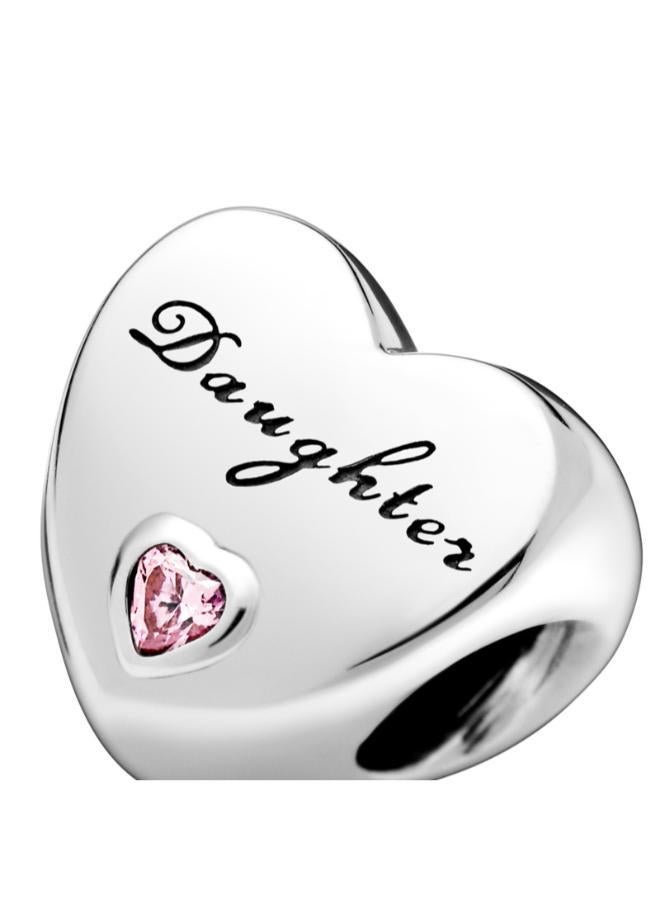 PANDORA Daughter Heart Charm - Image 3