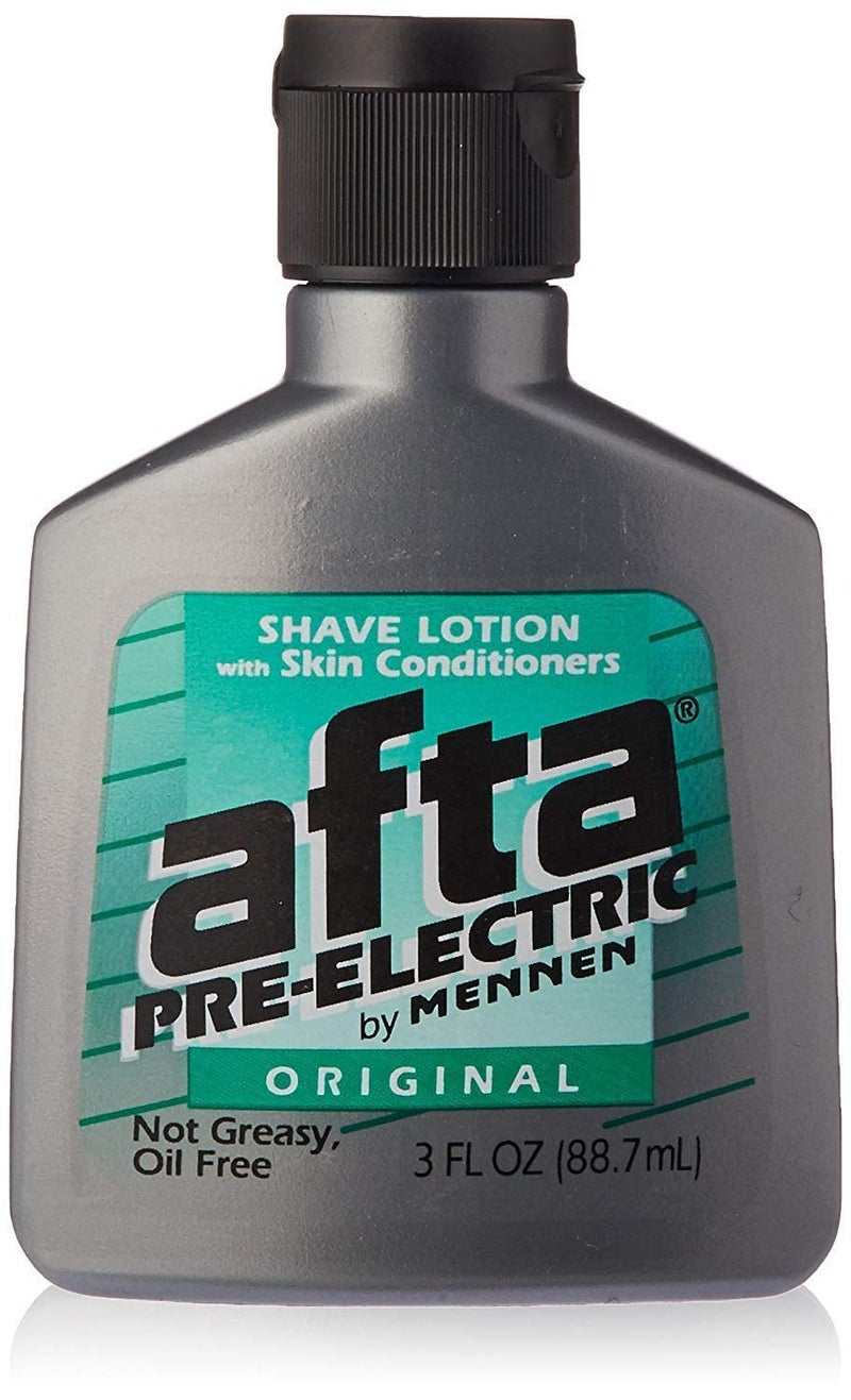 Afta PreElectric Shave Lotion With Skin Conditioners Original 3 oz Pack of 10