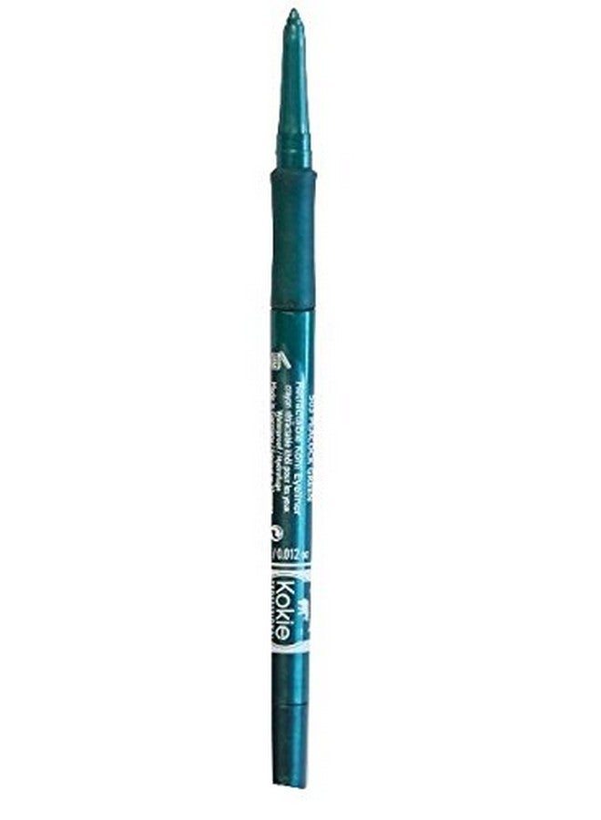 Kokie Cosmetics Retractable Kohl Eyeliner, Peacock Green, 0.012 Ounce - Image 2