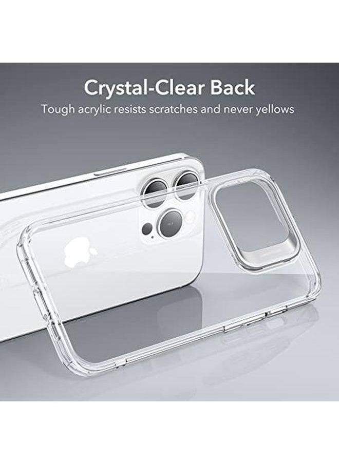 ESR - Classic Kickstand Case Compatible With Iphone 14 Pro Case Clear Case With Stand Military Grade Protection Built In Camera Ring Stand Scratch Resistant Acrylic Back Clear - Image 1