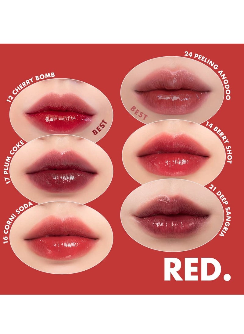 ROM و ND جوسي لاستنغ رايب فروتس سيريز تينت شفاه 21 ديب سنغريا - Image 5