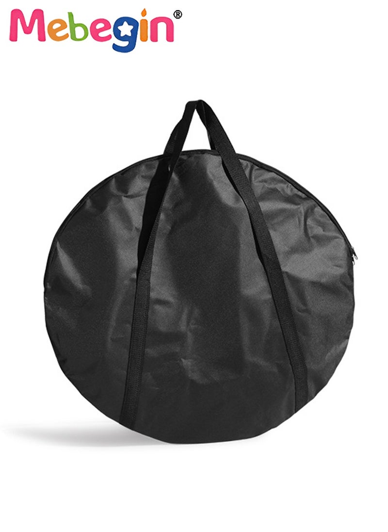 MEBEGIN Carry Bag for Jackaroo Board Game, Waterproof Oilproof Oxford Cloth Bag, Portable Round Bag, Large Toys Storage Bag, Camping Pan Bag, Durable Bakeware Storage Bag, Picnic Cookware Bag, Cable Carry Bag, Camping Supplies, 66*66cm  - Image 1