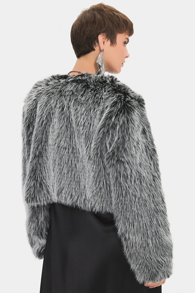 JUNE Women's Bearded Coat