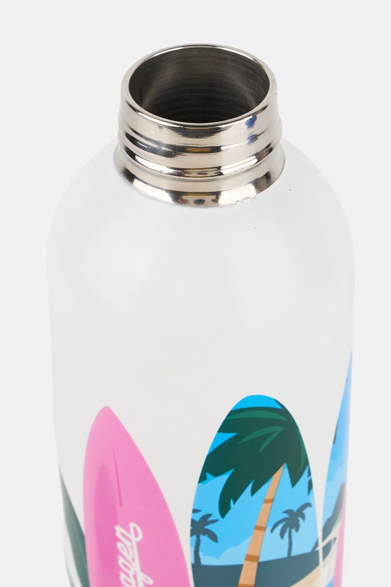 Puckator Volkswagen Graphic Print Insulated Stainless Steel Bottle 530ml, White - Image 3