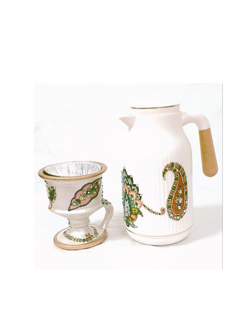 ALJAWAHER Thermos with Mabkher - Image 2