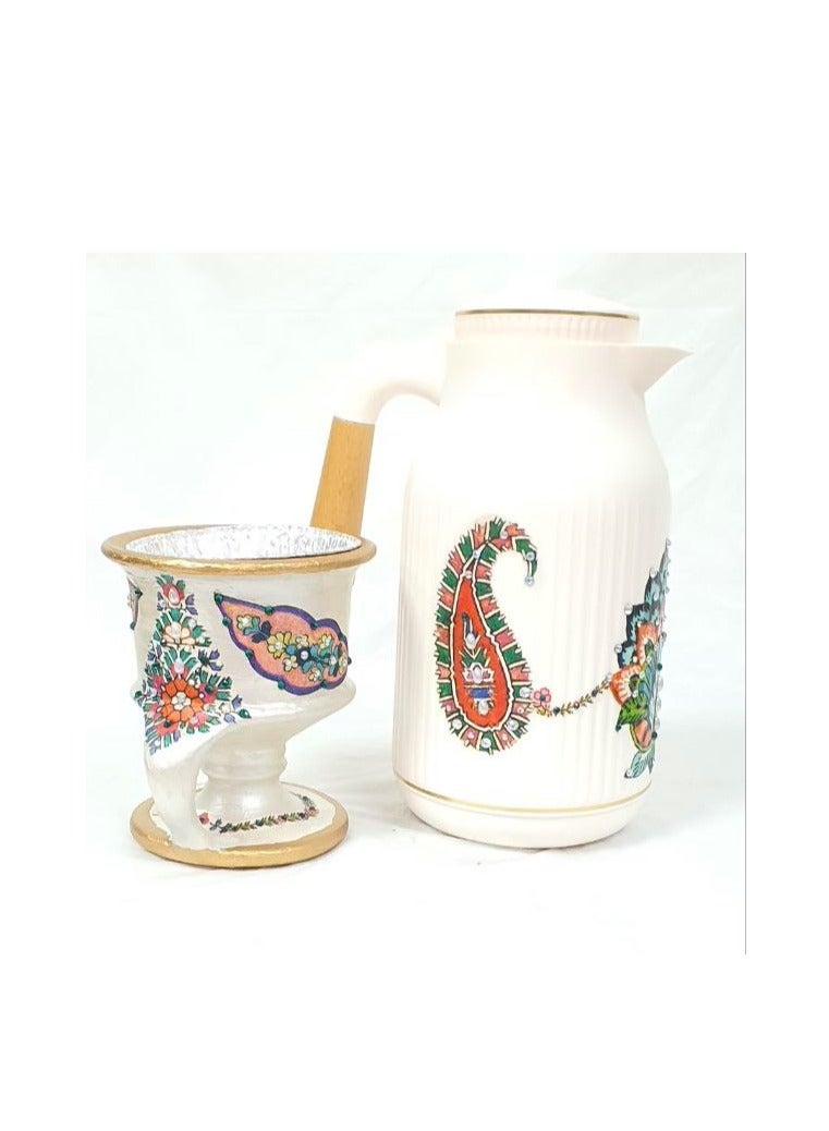 ALJAWAHER Thermos with Mabkher - Image 4