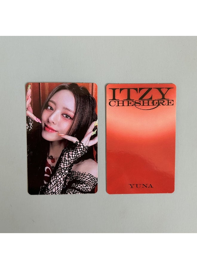 NIBEMINENT 5 Pcs Kpop ITZY CHESHIRE Limited Edition Lomo Cards Card For Fans Collection Gifts - Image 2