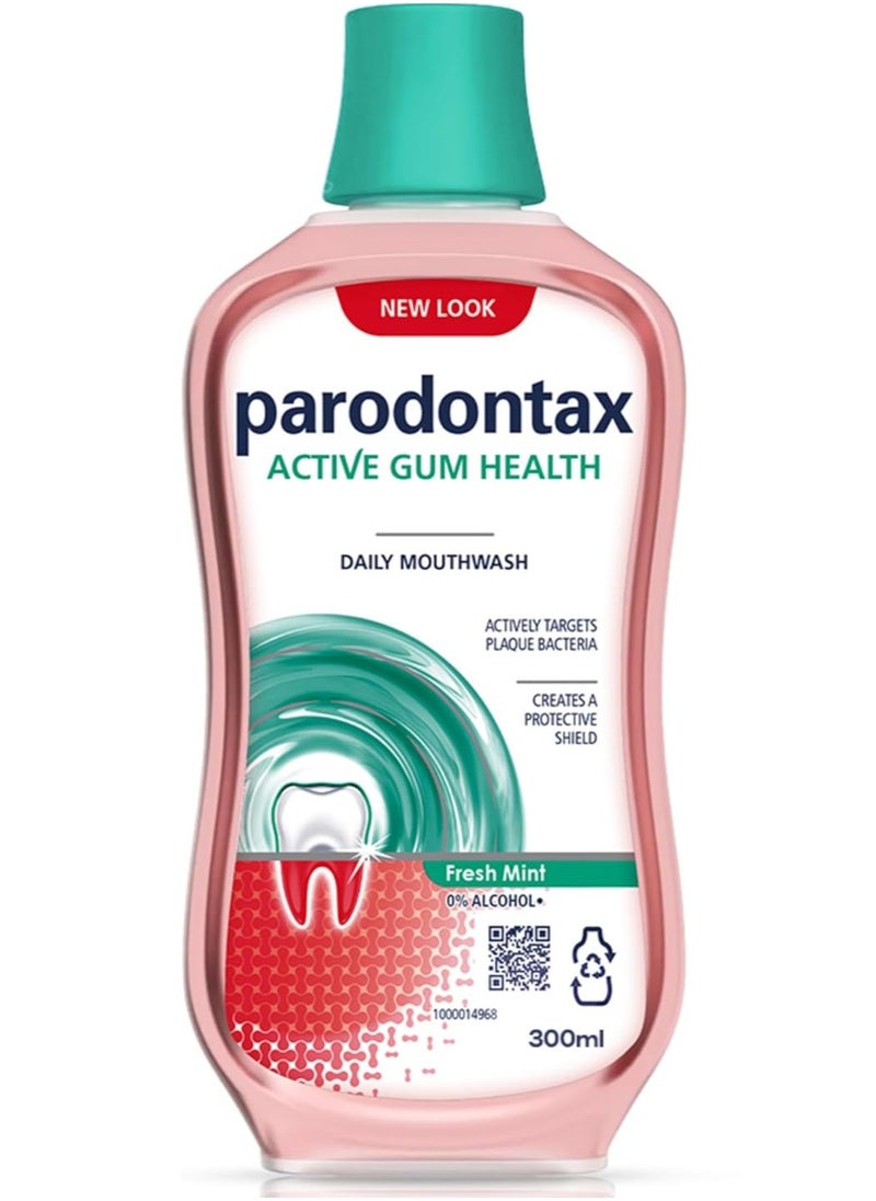 Parodontax - Parodontax Daily Gum Care Mouthwash Fresh Mint 300ml - Image 1