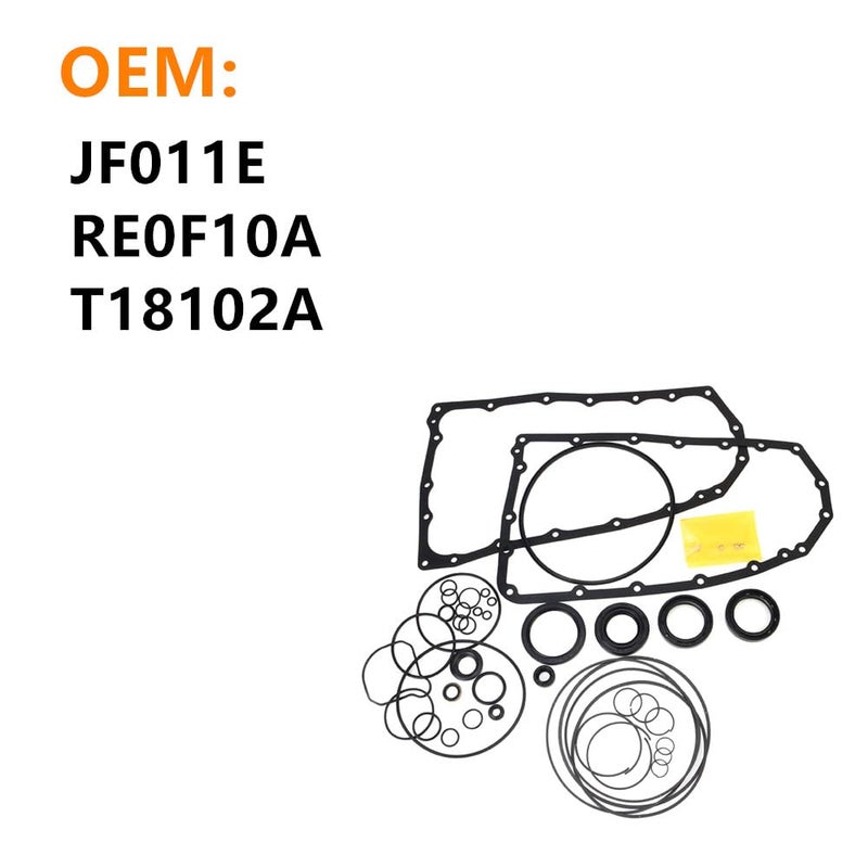 Trolling MAN JF011E RE0F10A Automatic CVT Transmission Repair Rebuild Master Kit Overhaul Gasket T18102A - Image 2