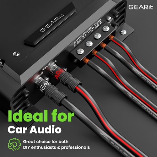 GearIT 18AWG Speaker Wire, GearIT Pro Series 18 AWG Gauge Speaker Wire Cable (100 Feet / 30.48 Meters) Great Use for Home Theater Speakers and Car Speakers Black - Image 4