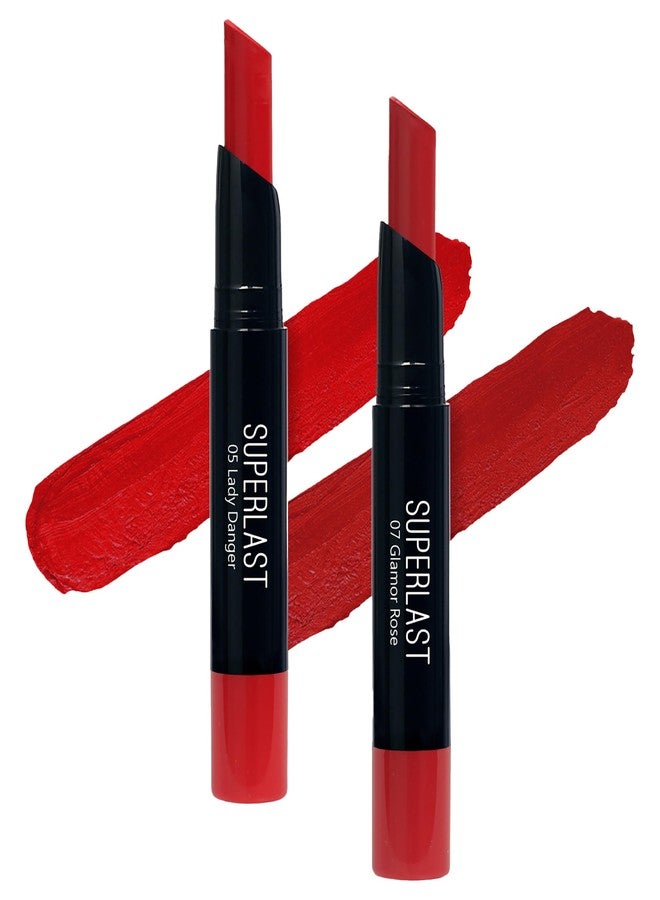 ME-ON Superlast Lipstick (Shade 05,07) Matte Finish - Image 1