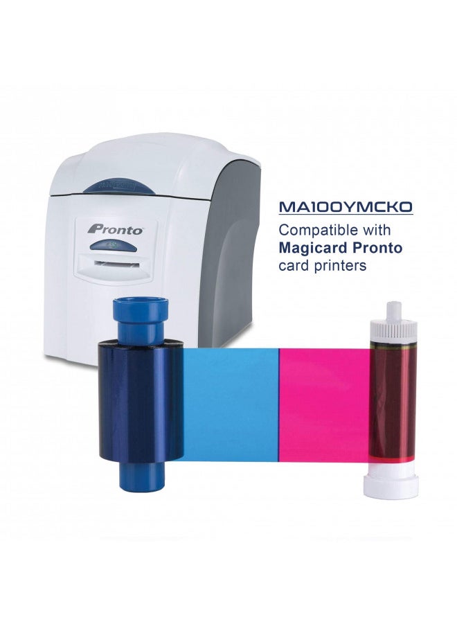 Magicard MA100YMCKO Pronto Color Ribbon - 100 Prints - pzsku/Z8F57EECABB073B663961Z/45/_/1731696494/18b7565f-eedf-4a12-bbff-7fc346f7a815