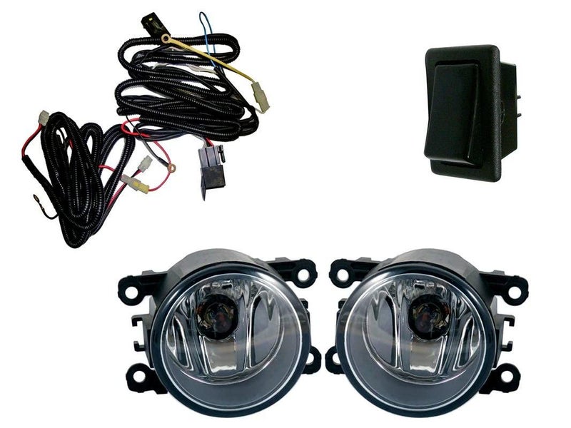 Auto Pearl Autopearl Car Fog Lamp Light Compatible with- Duster (Set of 2, Black) - Image 2