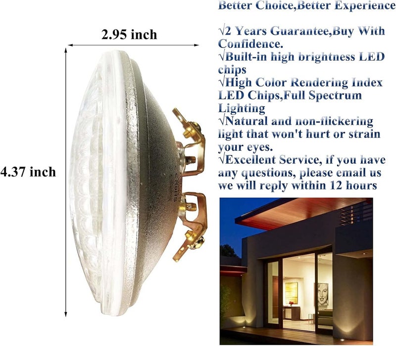 Taysing LED PAR36 Bulb 9W Waterproof Flood Light - Image 3