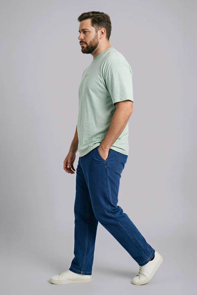 DeFacto Plus Size Boxy Fit Printed T-Shirt