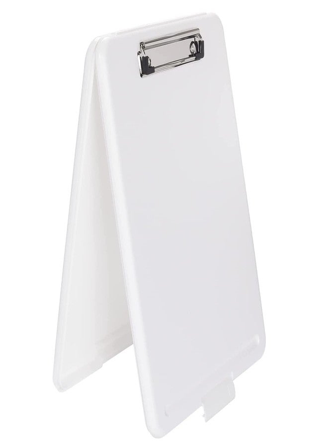 ATETO EXAM Storage PAD Plastic Portable Clipboard Writing Pad Board with Pen Holder, A4 Size Paper, Exam Clipboard for Girls Boys Kids Student School, Office, Hospital. Multicolor (Pack of 1ps) - Image 1