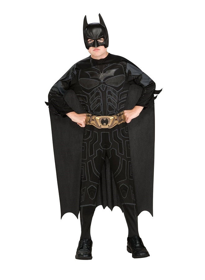 NIBEMINENT Batman Superhero Costume Set 128centimeter