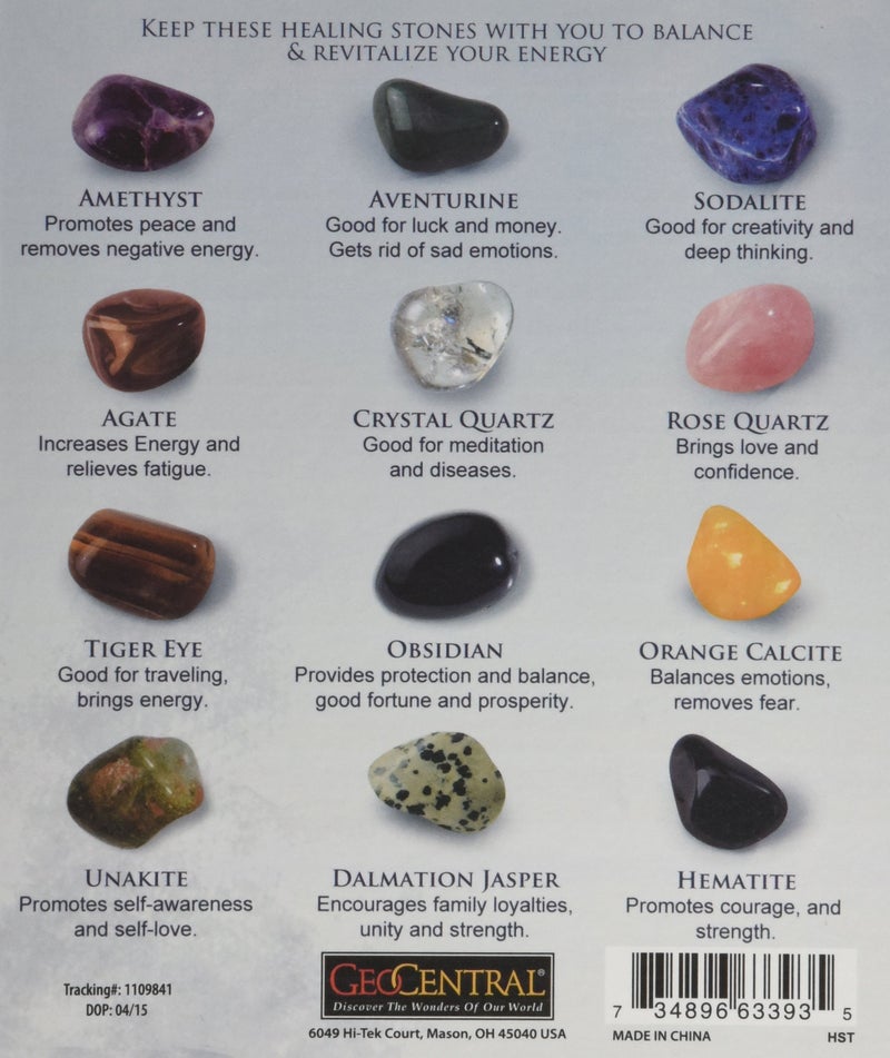 GeoCentral Healing Stones, 1 EA - Image 2
