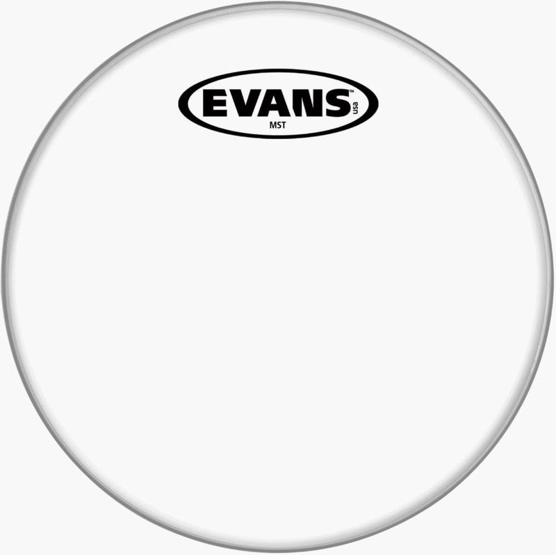 EVANS MS Clear Marching Tenor Drumhead, 6 Inch - Image 1