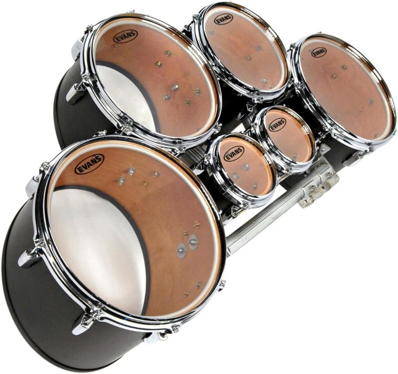 EVANS MS Clear Marching Tenor Drumhead, 6 Inch - Image 3