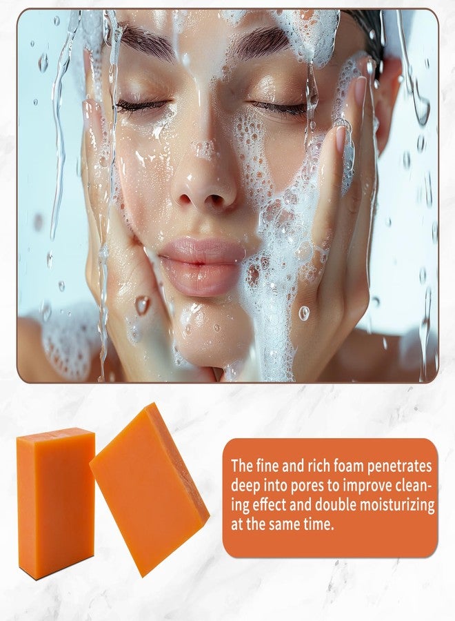 EUQEE Tranexamic Acid Kojic Soap, 5 oz Soap Bars with Glycerin for Skin Beauty Reduce Dark Spot, Double Acid for Soothing, Suitable for any Skin Type with a Foaming Net - 142g x 2 Bars - Image 3